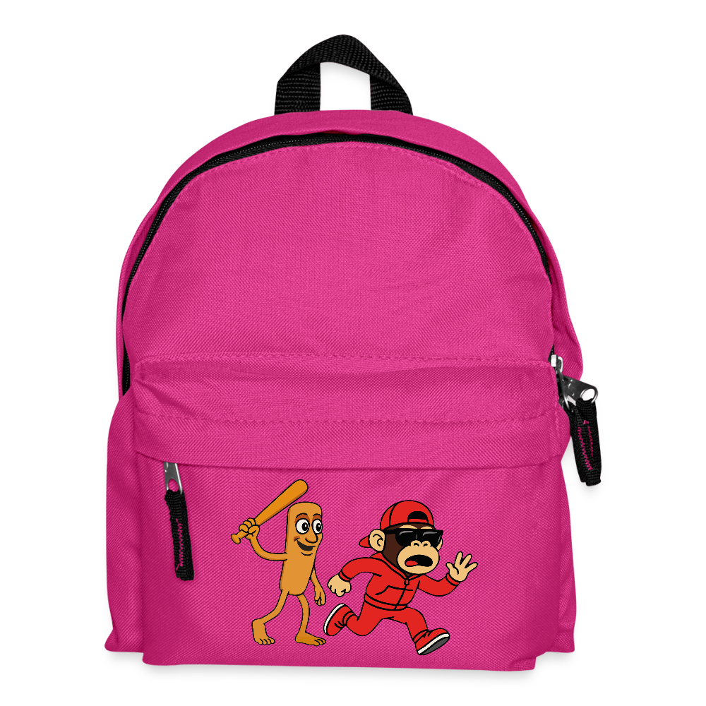 Liten ryggsäck | Tung tung sahur - fuchsia