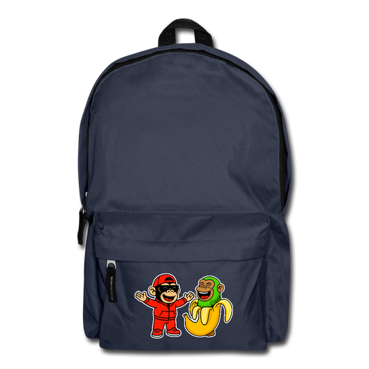 Stor ryggsäck | Chimpanzini banini - navy