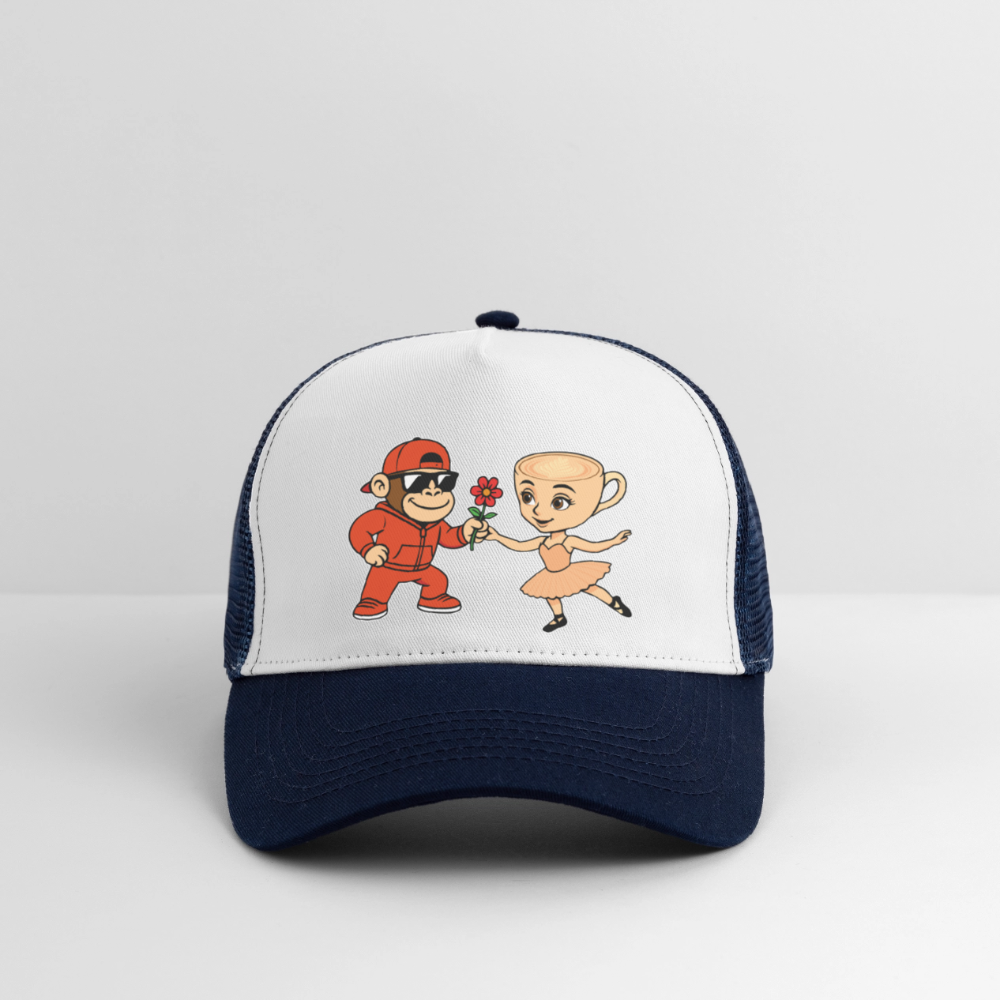 Ballerina cappucina - white/navy