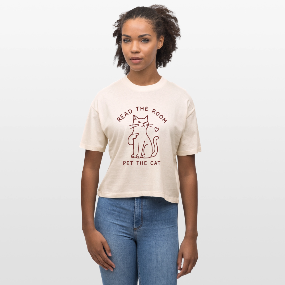 Stanley/Stella Nova Women’s Boxy Organic T-Shirt - soft Ecru