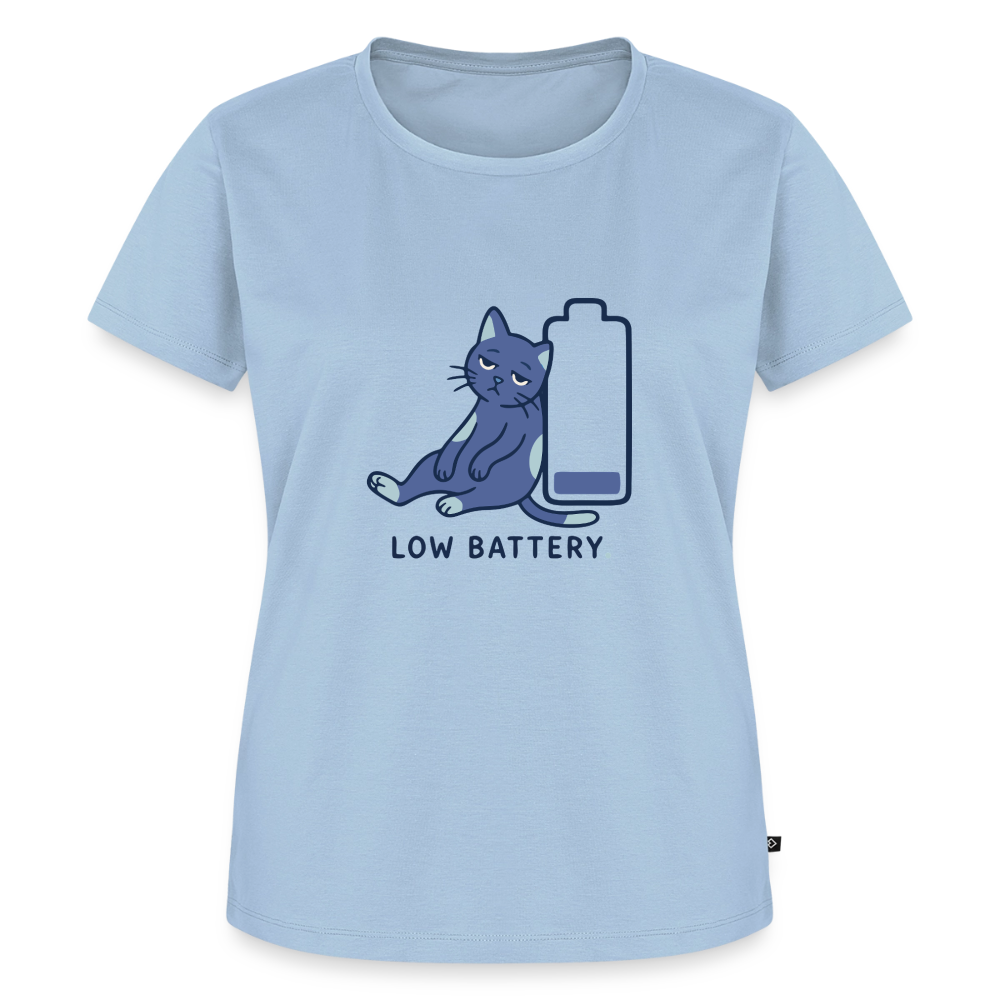 Low battery | Premium - light blue