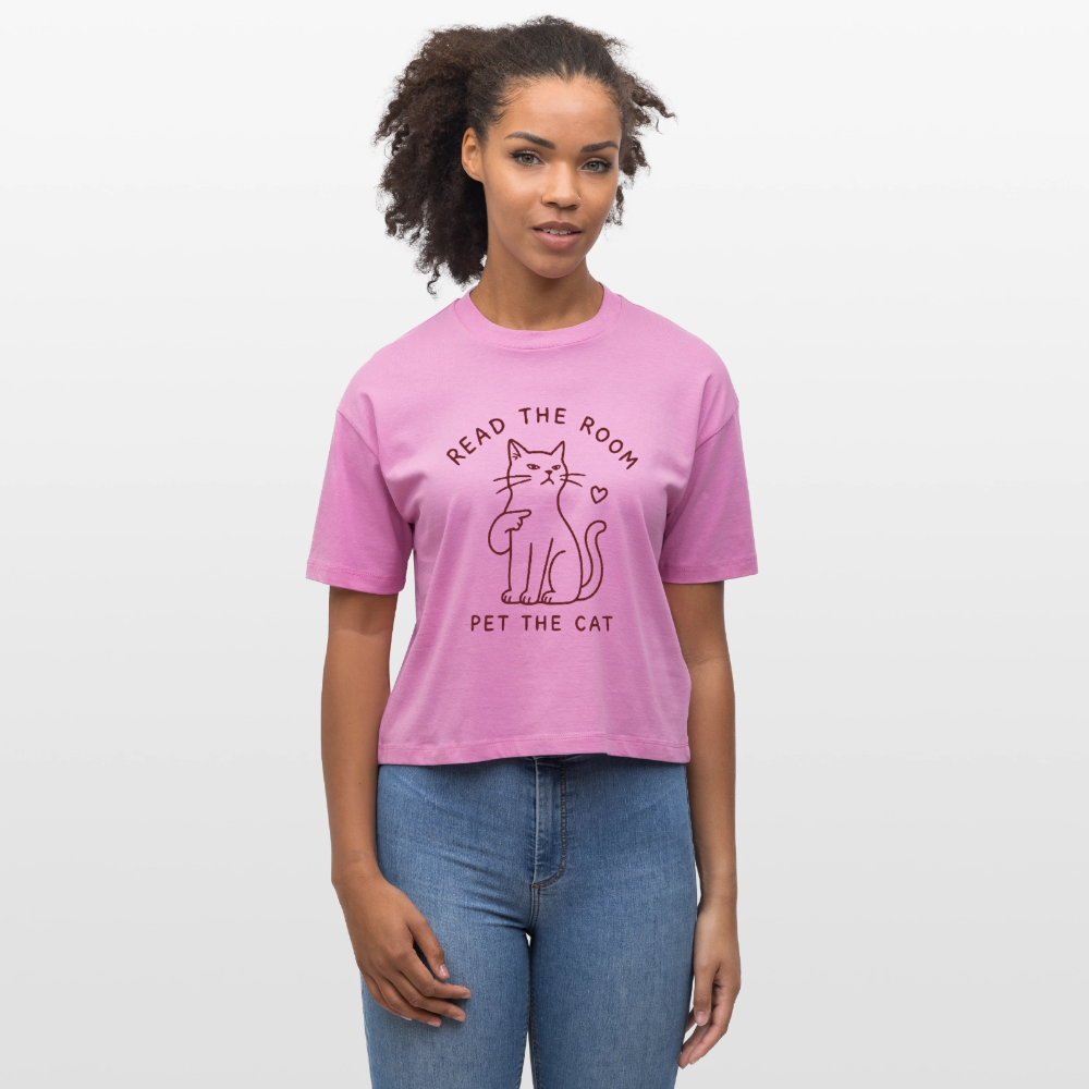 Stanley/Stella Nova Women’s Boxy Organic T-Shirt - pink