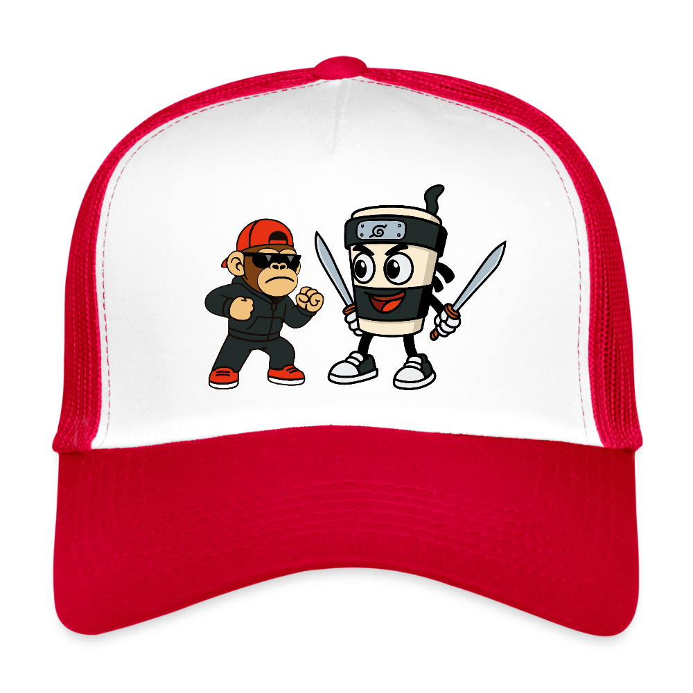 Cappucino Assasino - white/red