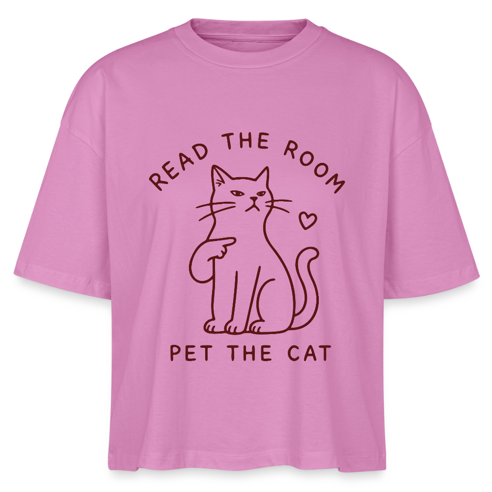 Stanley/Stella Nova Women’s Boxy Organic T-Shirt - pink